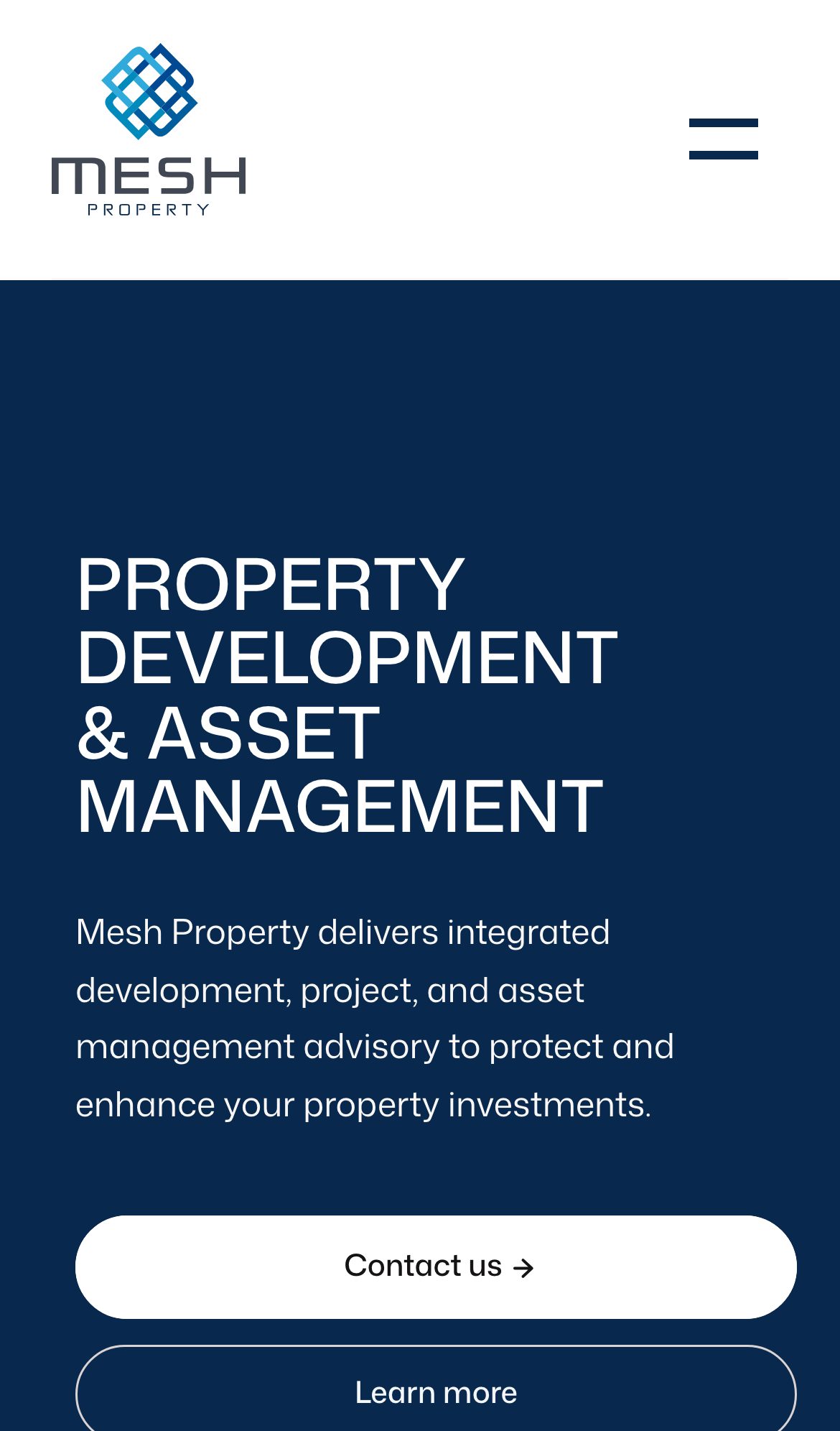 Mesh Property on mobile